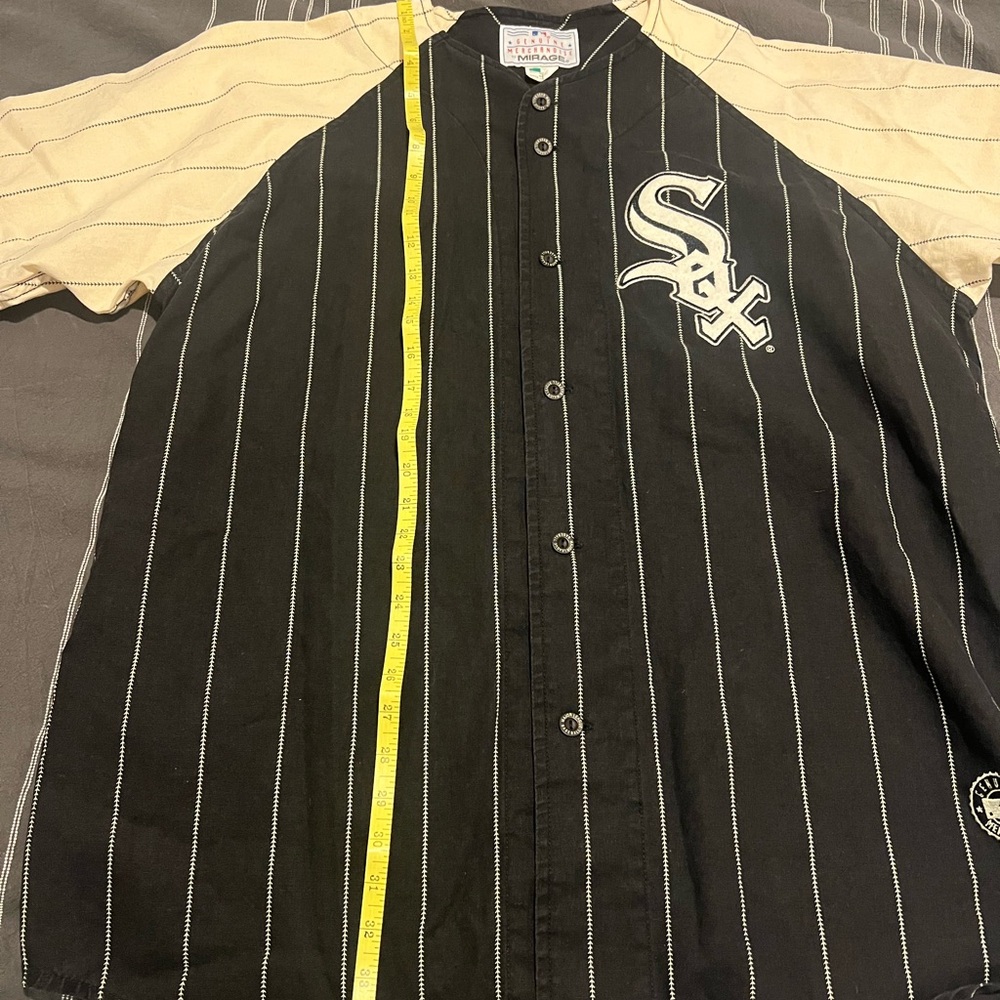 Vintage MLB Chicago White Sox Frank Thomas 35 throwback jersey. Men’s size XL - Picture 9 of 9